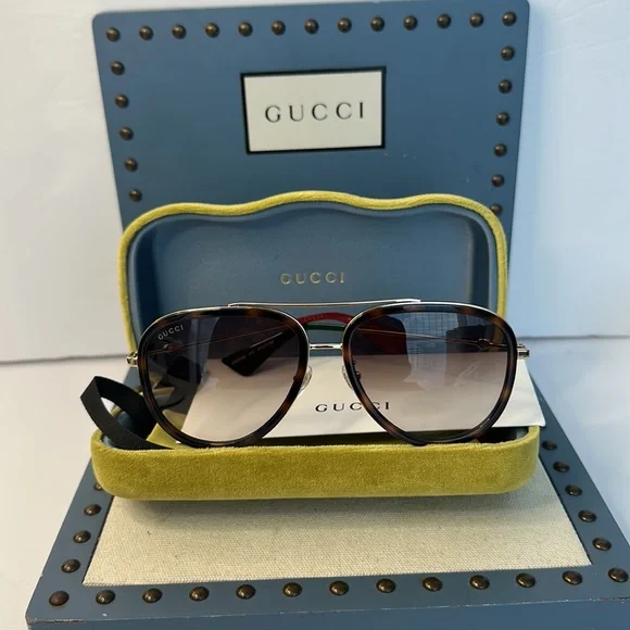 Gucci GG0062S 012 57 Ladies Sunglasses - Picture 12 of 15